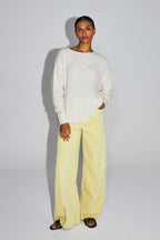 Le Denim Swiggy Palazzo Yellow Fabriqué Au Portugal