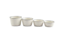 Nero - Set De 4 Bols - Porcelaine - Blanc