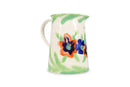 Fleur - Carafe - Grès - Blanc/Vert