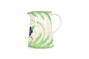 Fleur - Carafe - Grès - Blanc/Vert