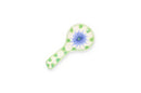 Fleur - Porte-Cuillère - Grès - Blanc/Crème
