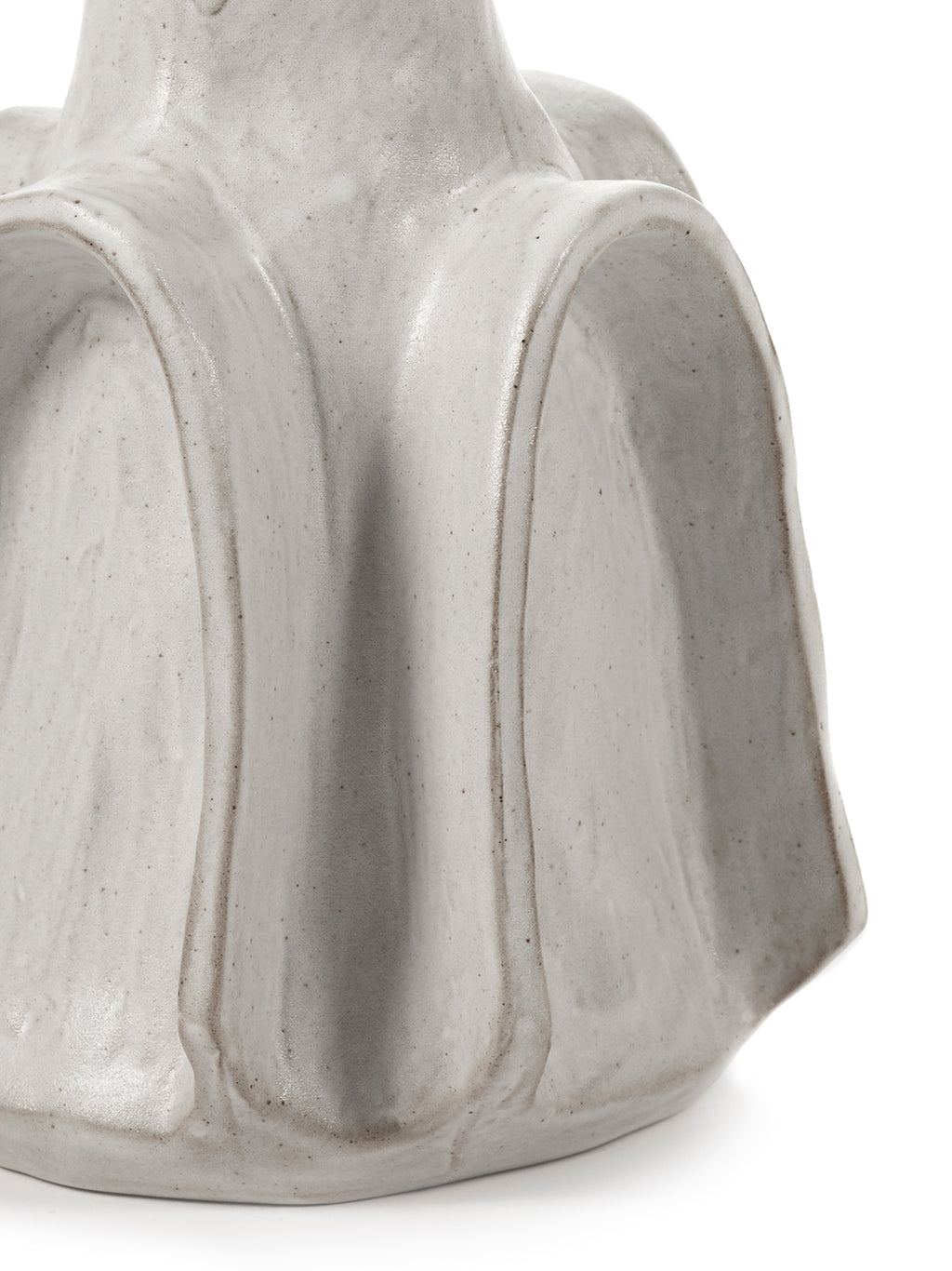 Marie Billy - Vase 02 - L - Grès - Blanc