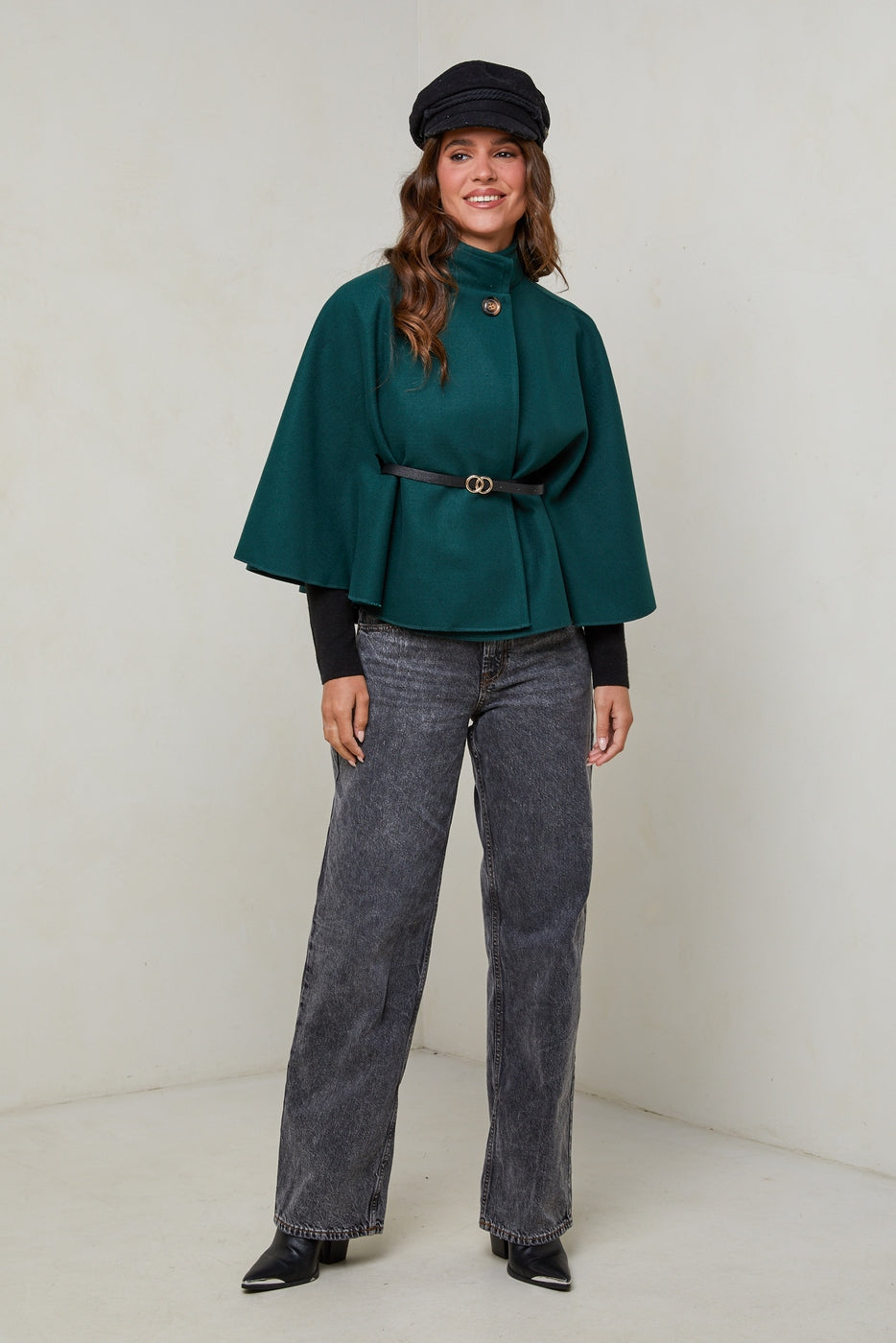 Manteau 8549 - Vert Fonce