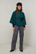 Manteau 8549 - Vert Fonce