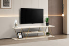 Meubles Tv Canaz - Travertin / Doré