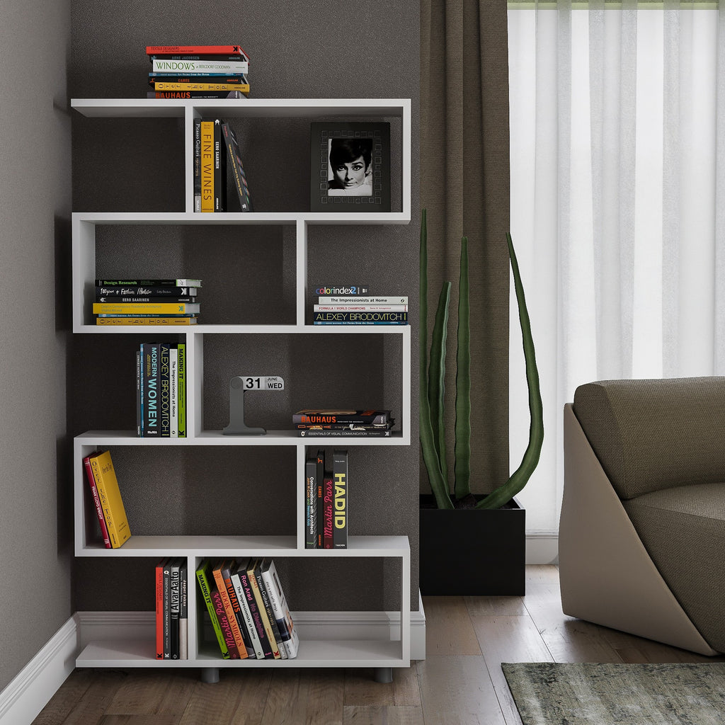 Bibliothèques Elif - Blanc