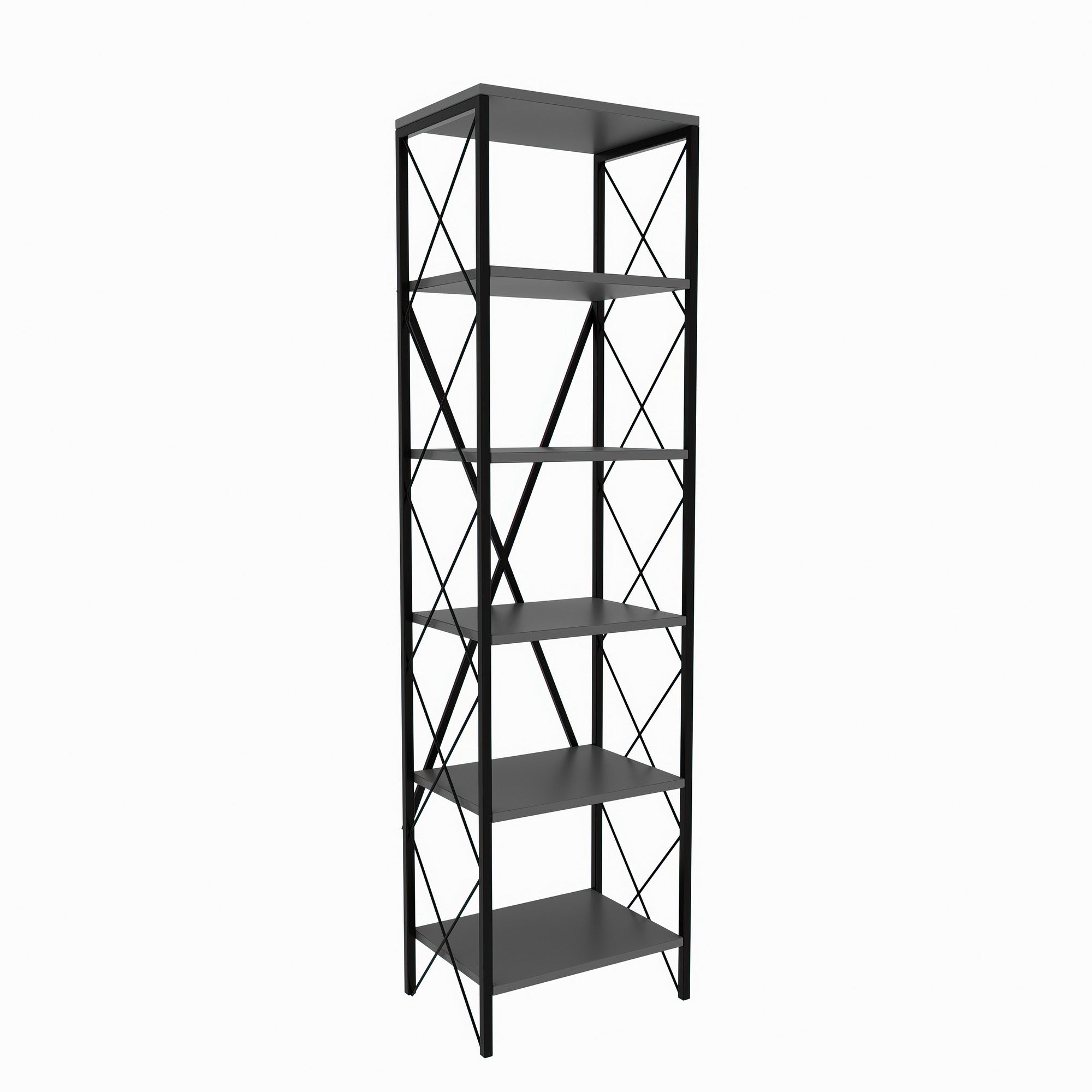 Bibliothèques Suadiye - Anthracite / Noir