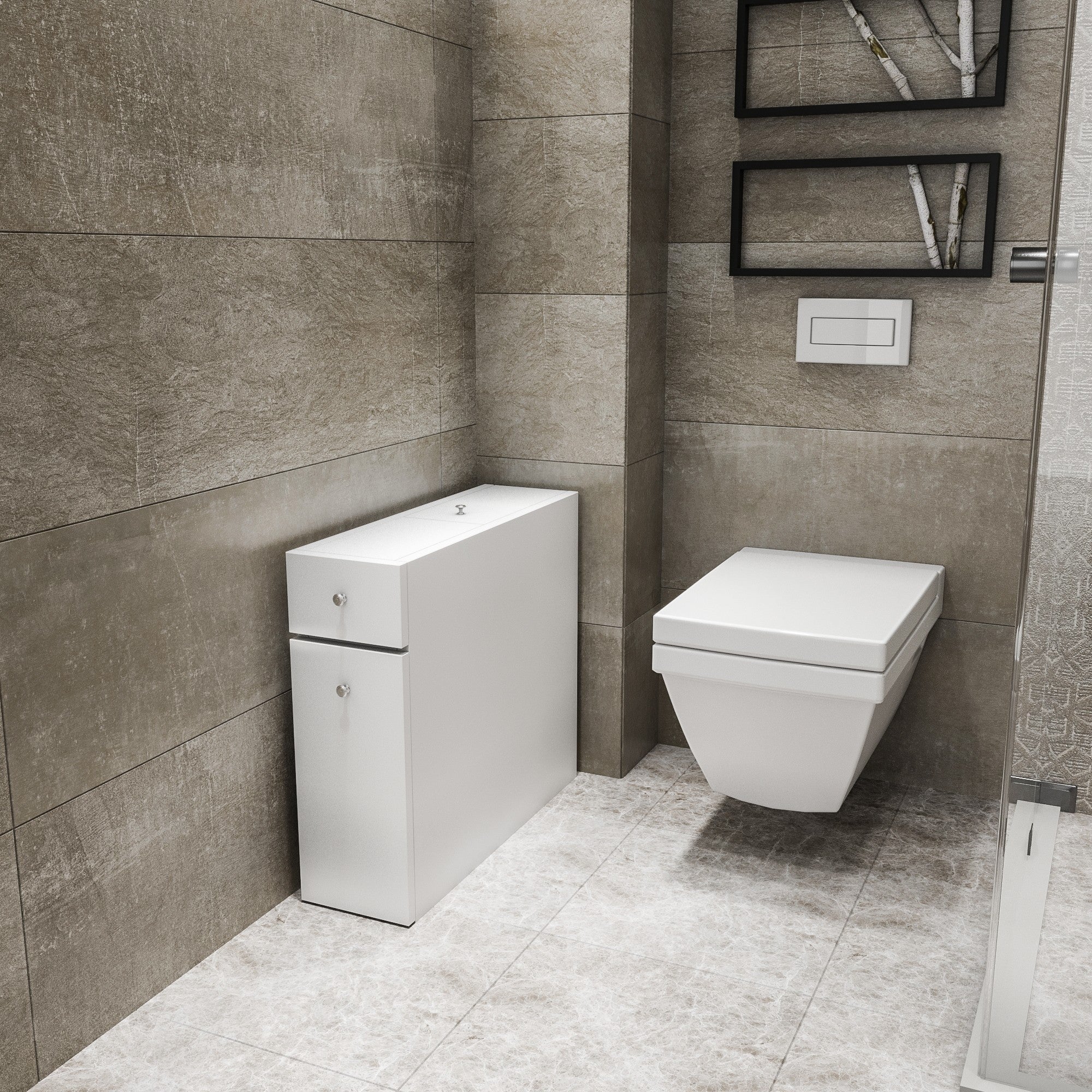 Meubles De Salle De Bain Calencia - Blanc
