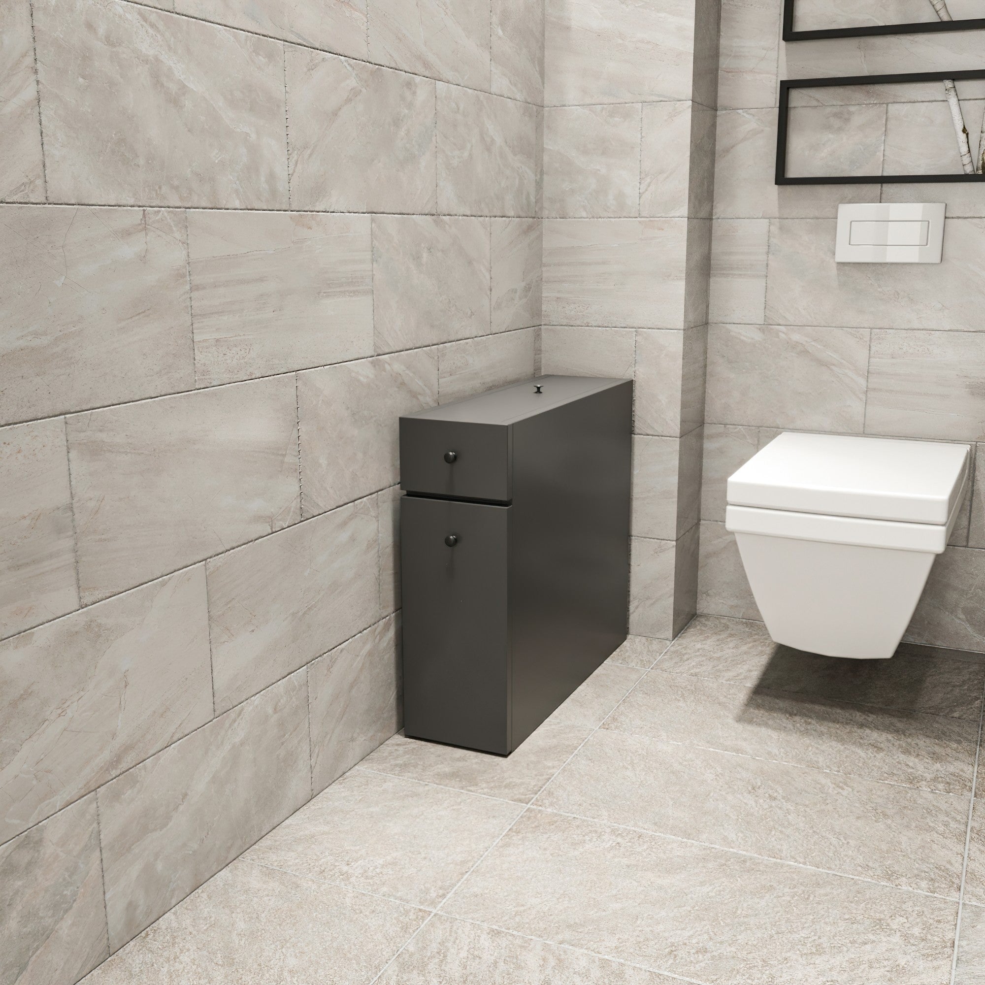 Meubles De Salle De Bain Calencia - Anthracite