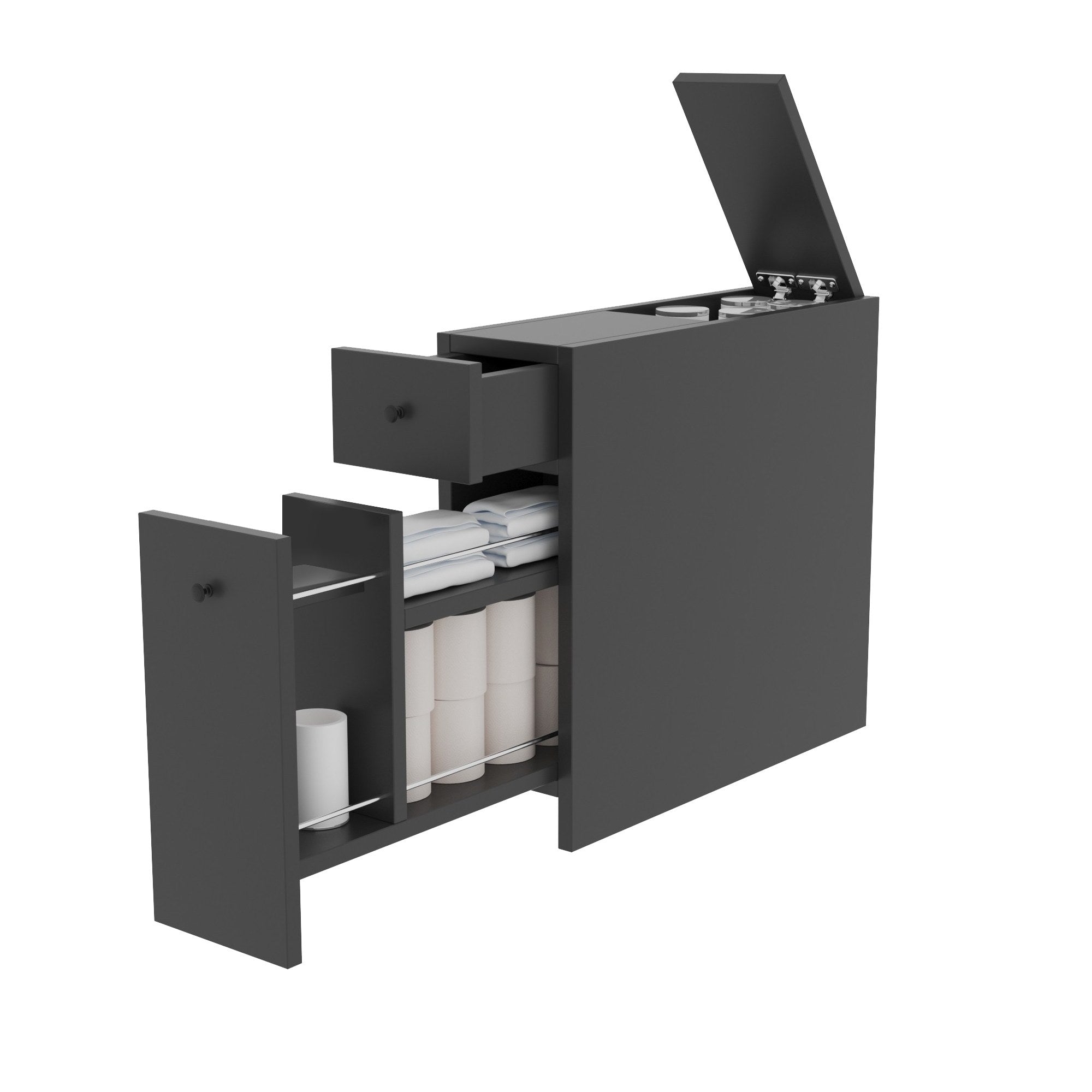 Meubles De Salle De Bain Calencia - Anthracite