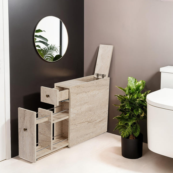 Meubles De Salle De Bain Calencia - Travertin