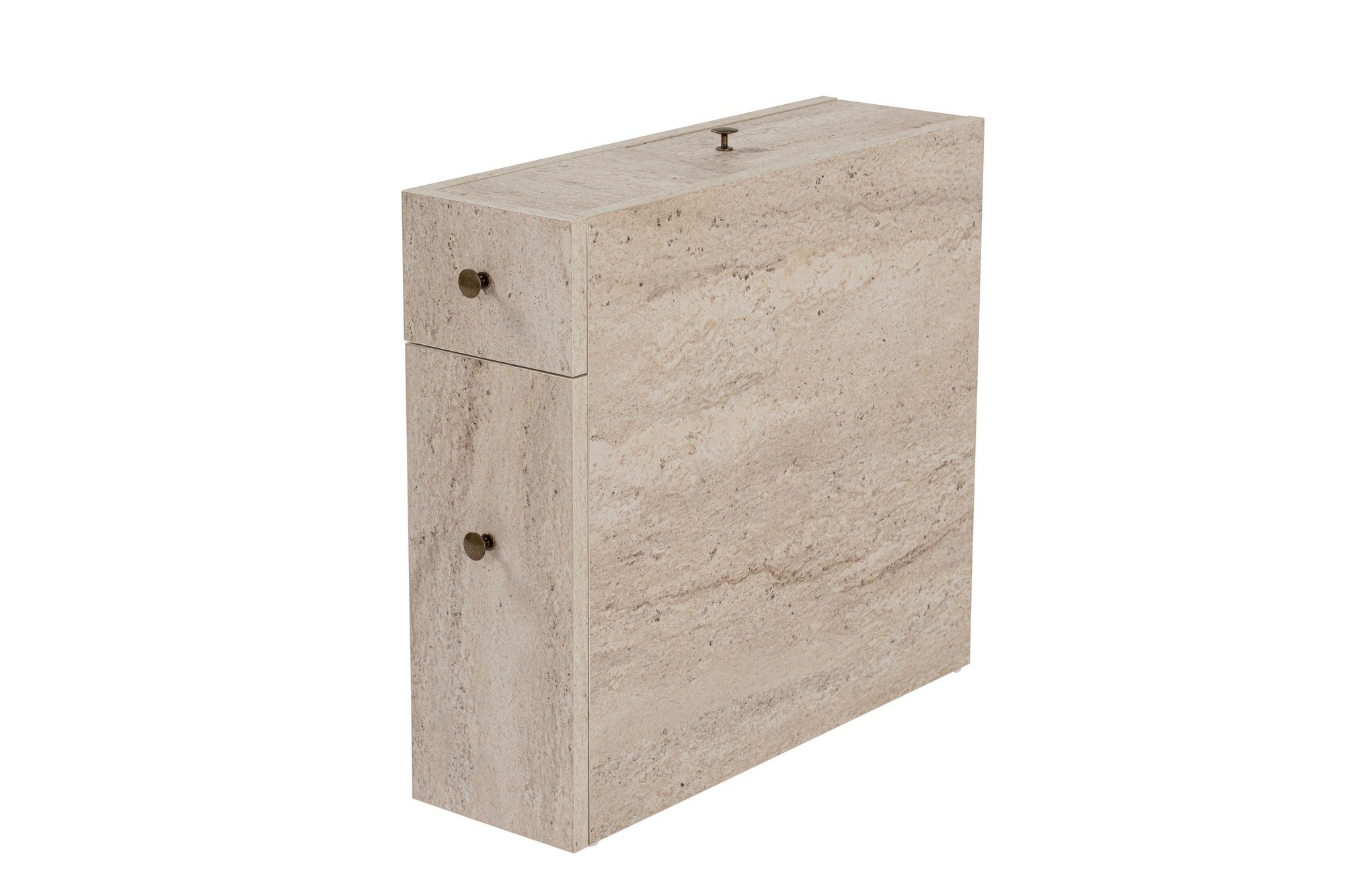 Meubles De Salle De Bain Calencia - Travertin