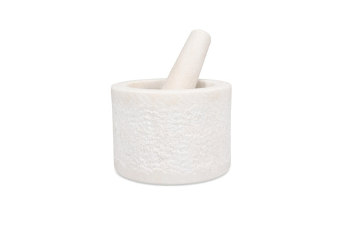 Marbliss - Mortier Et Pilon - Marble - Blanc