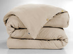 Gaïa - Housse De Couette - Double Gaze De Coton Unie - Ficelle