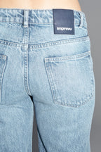 Le Denim Kate Straight Blue Fabriqué Au Portugal