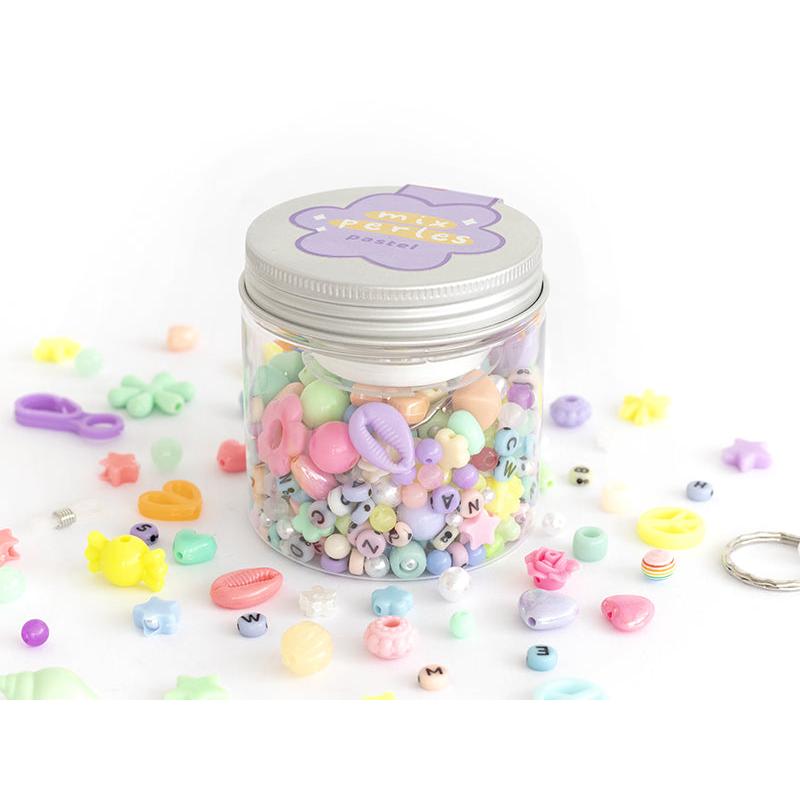 Acheter Mix de perles - Pastel - 7,99 € en ligne sur La Petite Epicerie - Loisirs créatifs