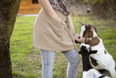 Tablier Serveur - Double Gaze De Coton Unie - Gaïa - Ficelle