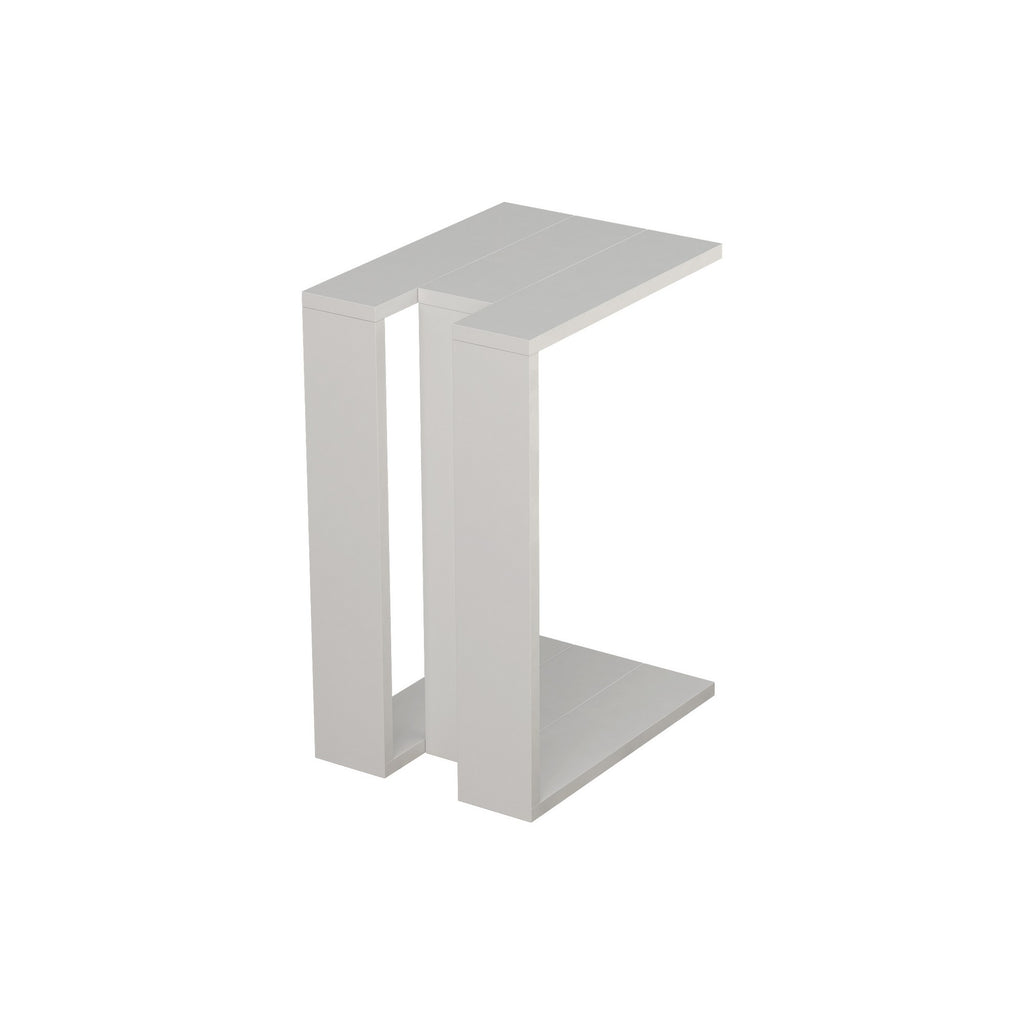 Muju - Side Table - White