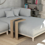 Muju - Table d'Appoint - Oak/Anthracite/Oak