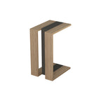 Muju - Table d'Appoint - Oak/Anthracite/Oak
