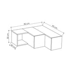 Compact - TV Unit - White