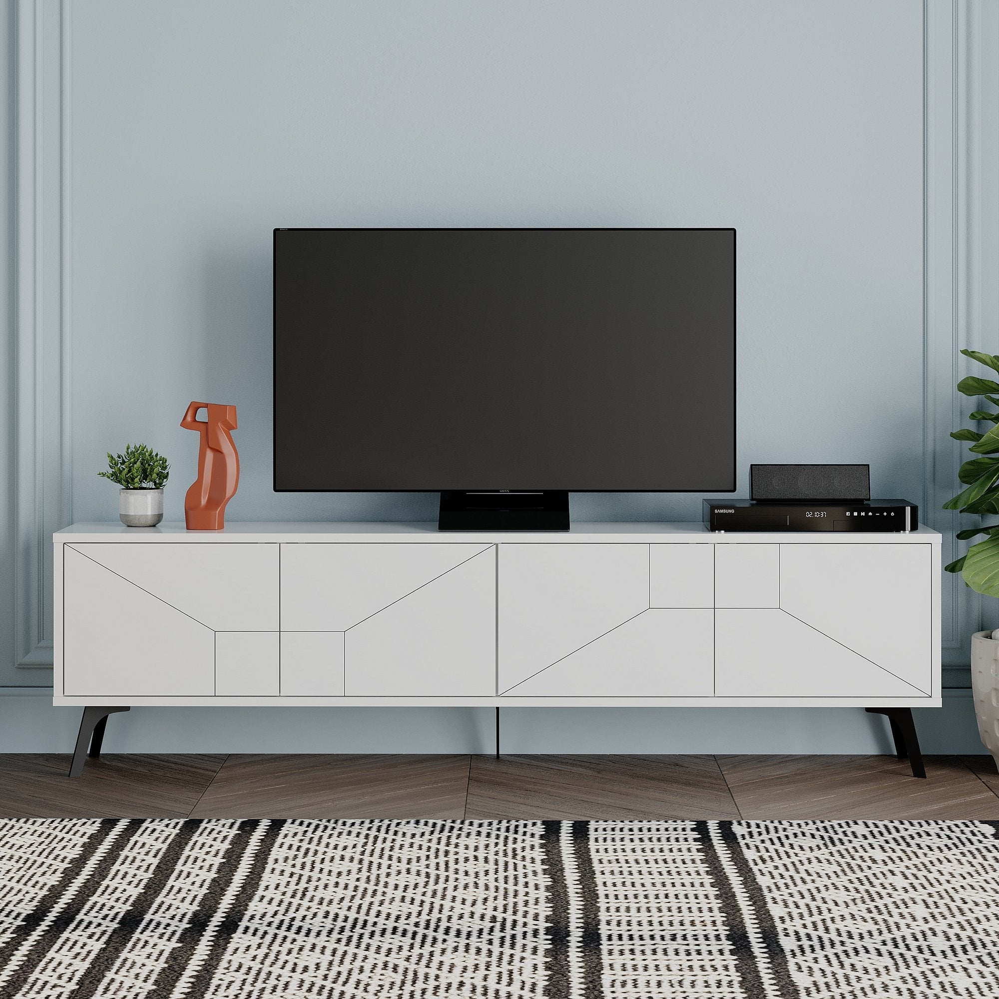 Meubles Tv Dune - Blanc