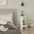 Elos Right - Bedside Table - White