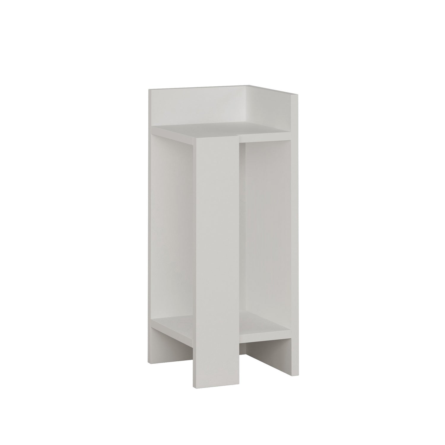 Elos Right - Bedside Table - White