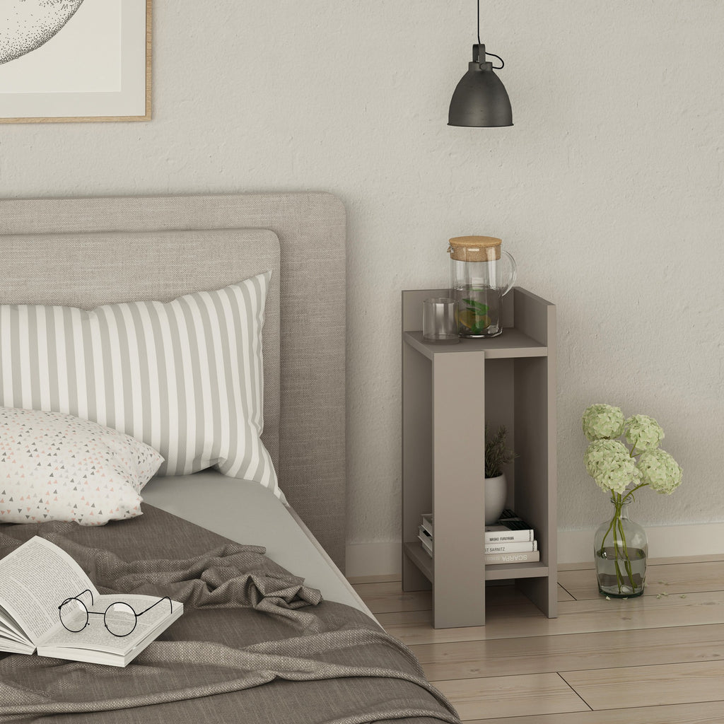 Elos Right - Table de Chevet - Moka Clair