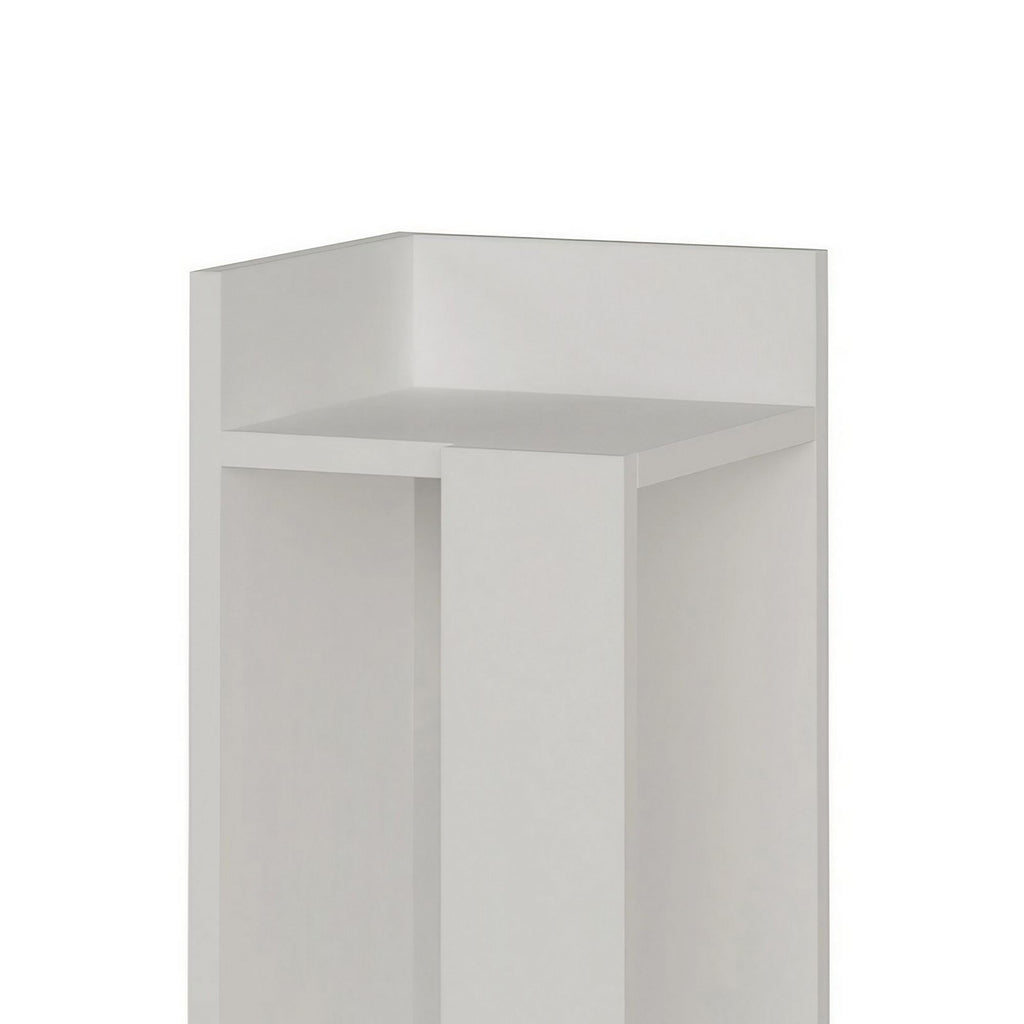 Elos Left - Bedside Table - White