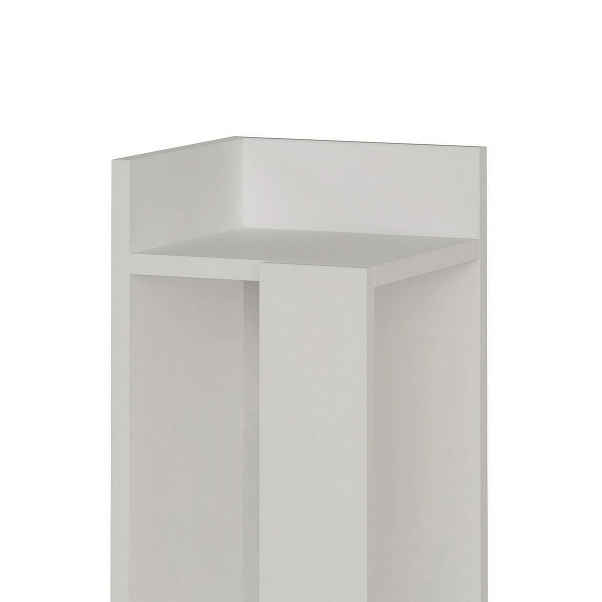 Elos Left - Bedside Table - White