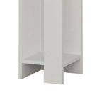 Elos Left - Bedside Table - White
