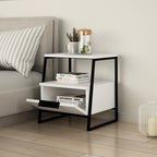 Pal - Bedside Table - White