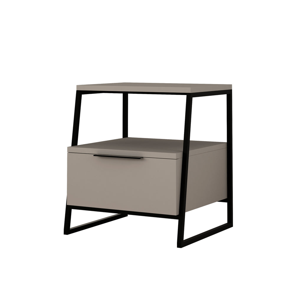 Pal - Bedside Table - Light Moka