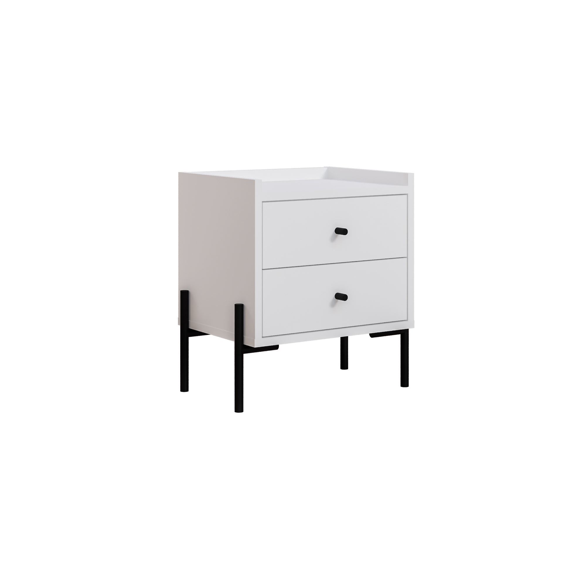 Tables De Chevet Malta - Blanc
