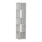 Piano - Bibliothèque - Blanc