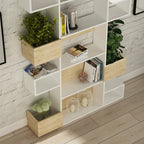Niho - Bookshelf - White/Oak