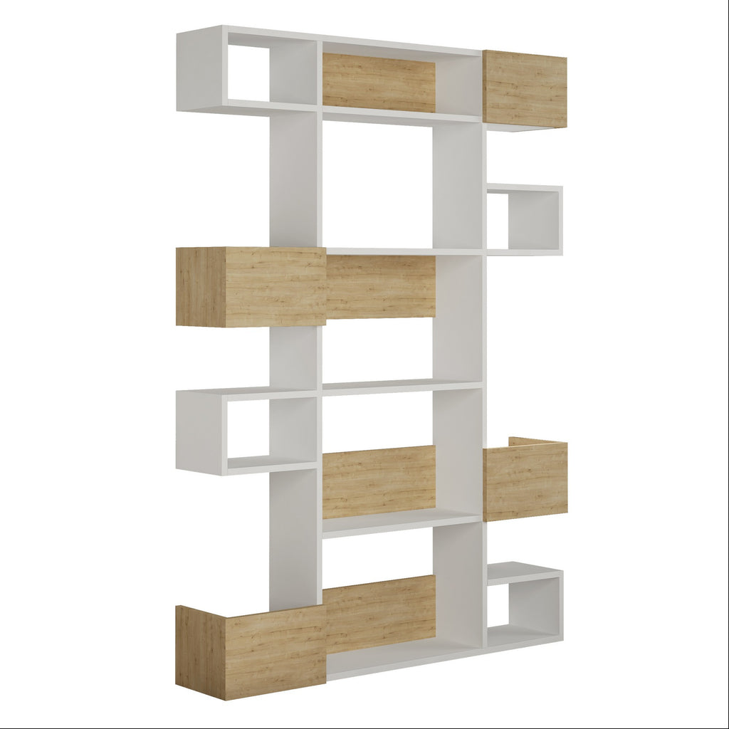 Niho - Bookshelf - White/Oak