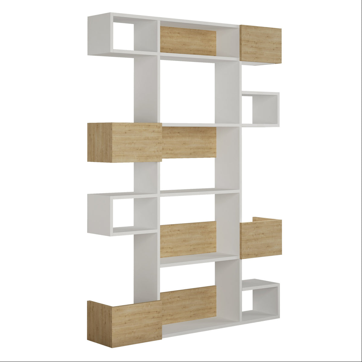 Niho - Bookshelf - White/Oak