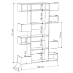 Niho - Bookshelf - White/Oak