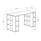 Colmar - Desk - White/Oak