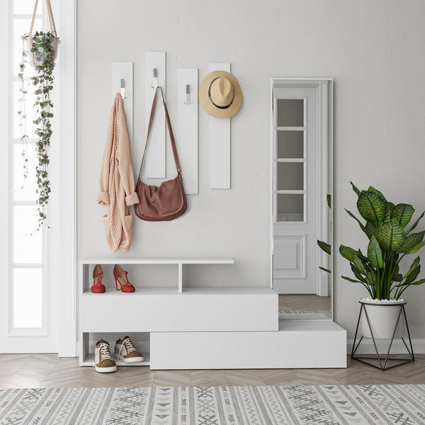 Ramda Hallway Unit - White