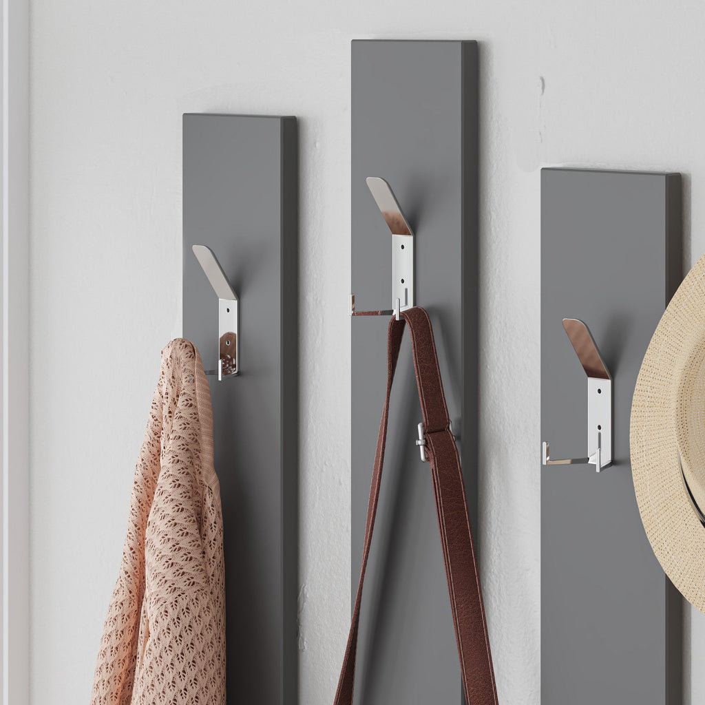 Meubles D'Entrée Ramda - Moka Clair / Anthracite