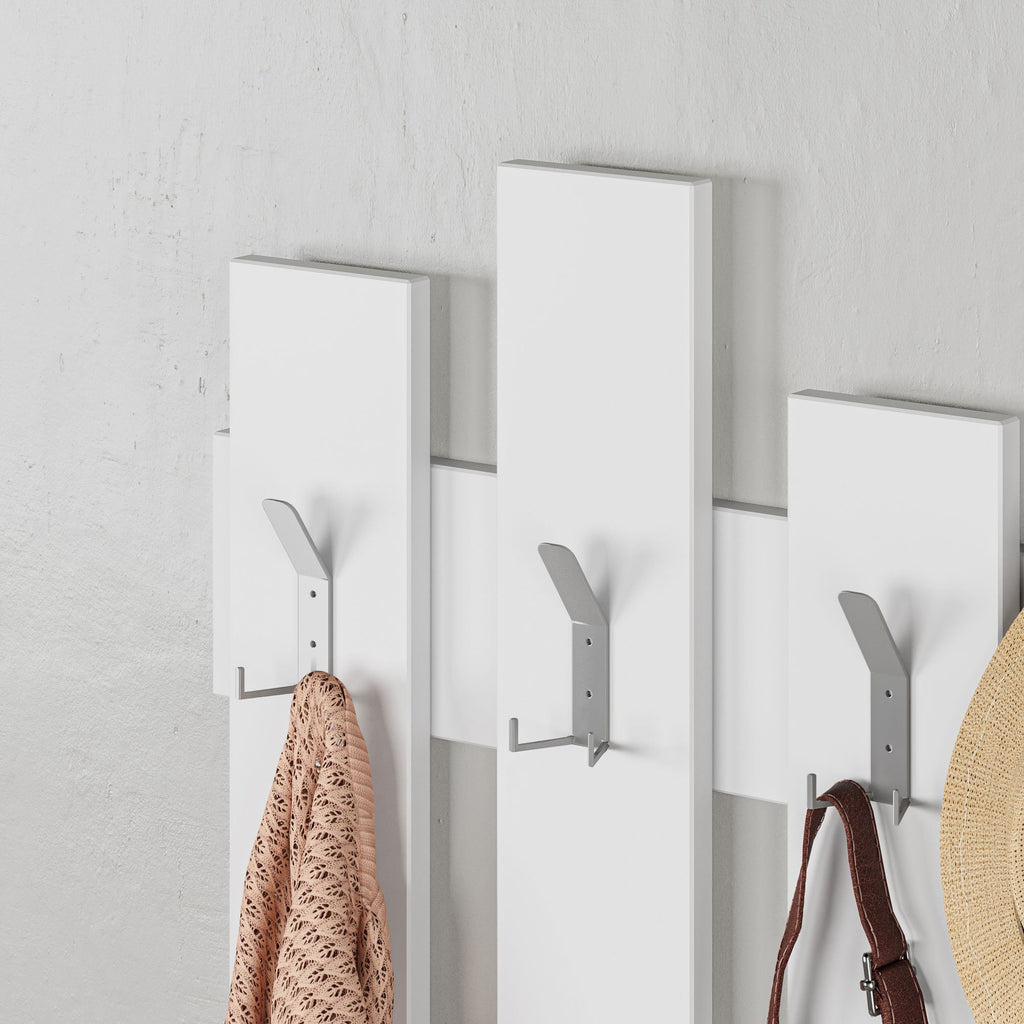 Wave - Perchero de Pared - Blanco