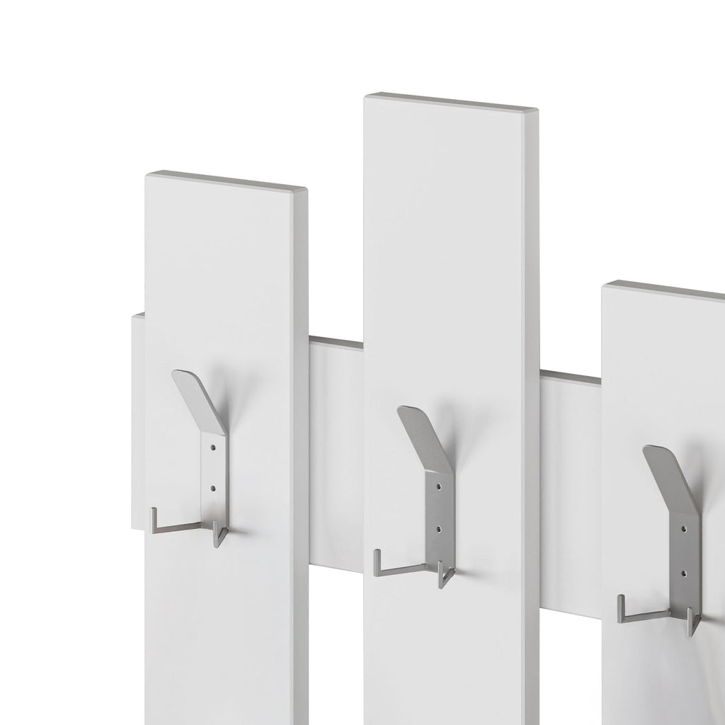 Wave - Perchero de Pared - Blanco