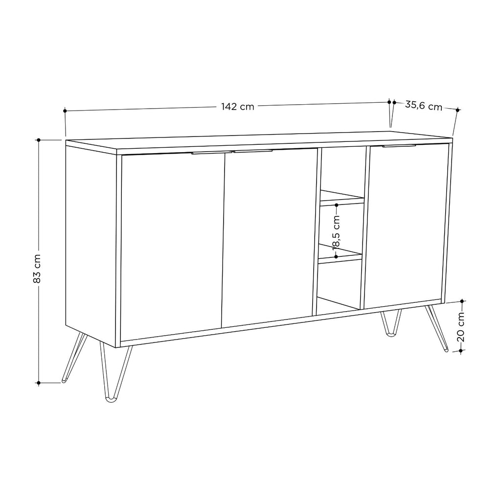Consoles Clara Console - Chêne