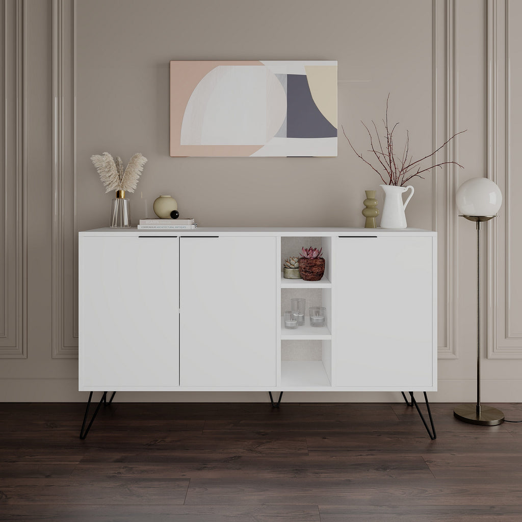 Clara - Console Table - White
