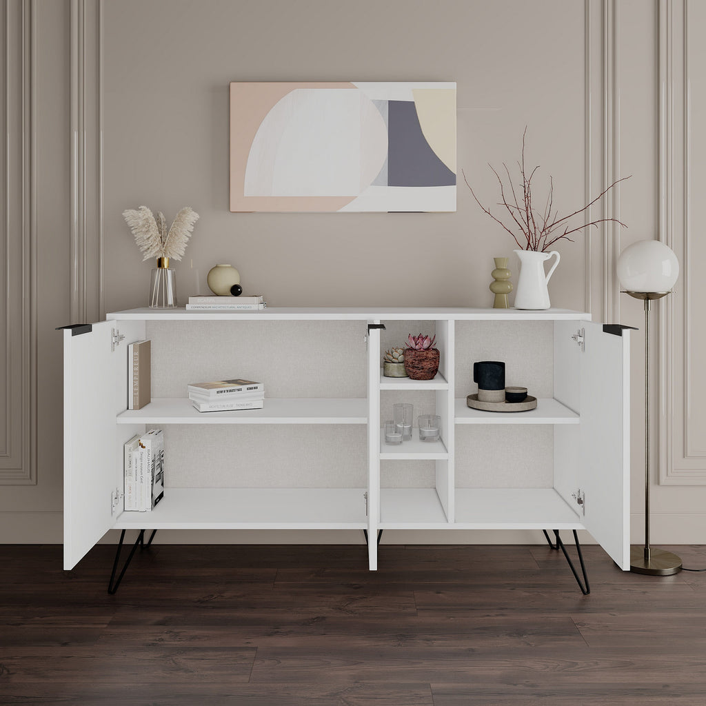 Clara - Console Table - White