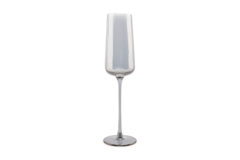 Ray - Set De 4 Verres À Champagne - Verre - Ambre/Transparent