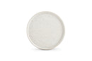 Curvy - Set De 4 Assiettes Plates - Grès - Perle
